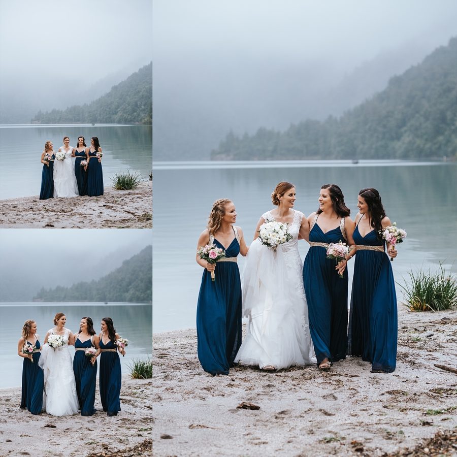 Blue Bridesmaids Dresses