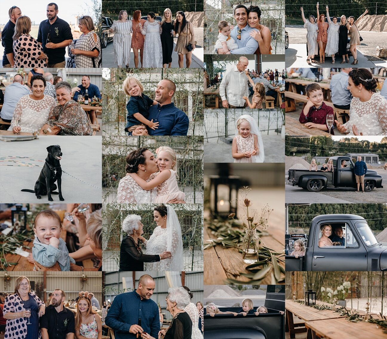 Time spent with guests at wedding reception