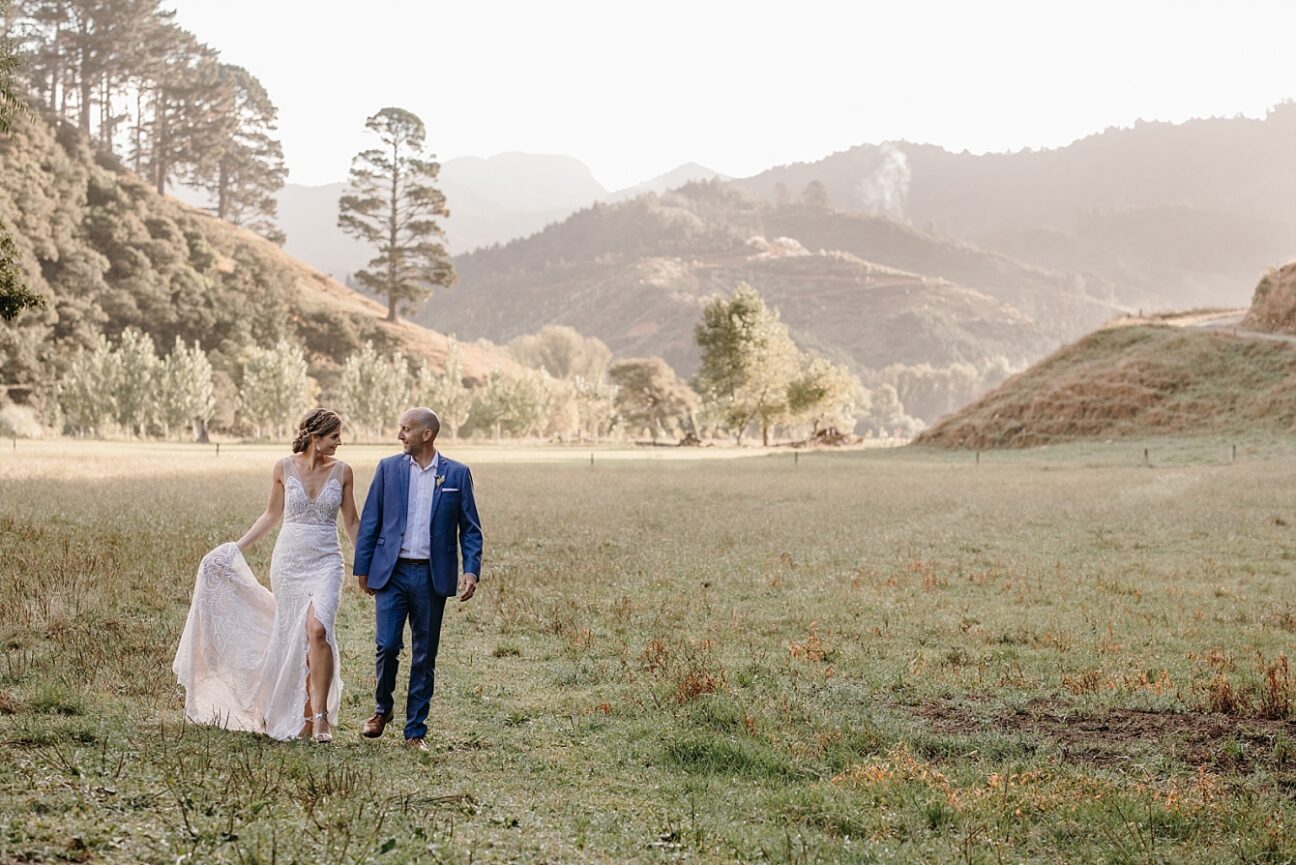 Wedding photography at Whangamata Farm Weddings on the Coromandel