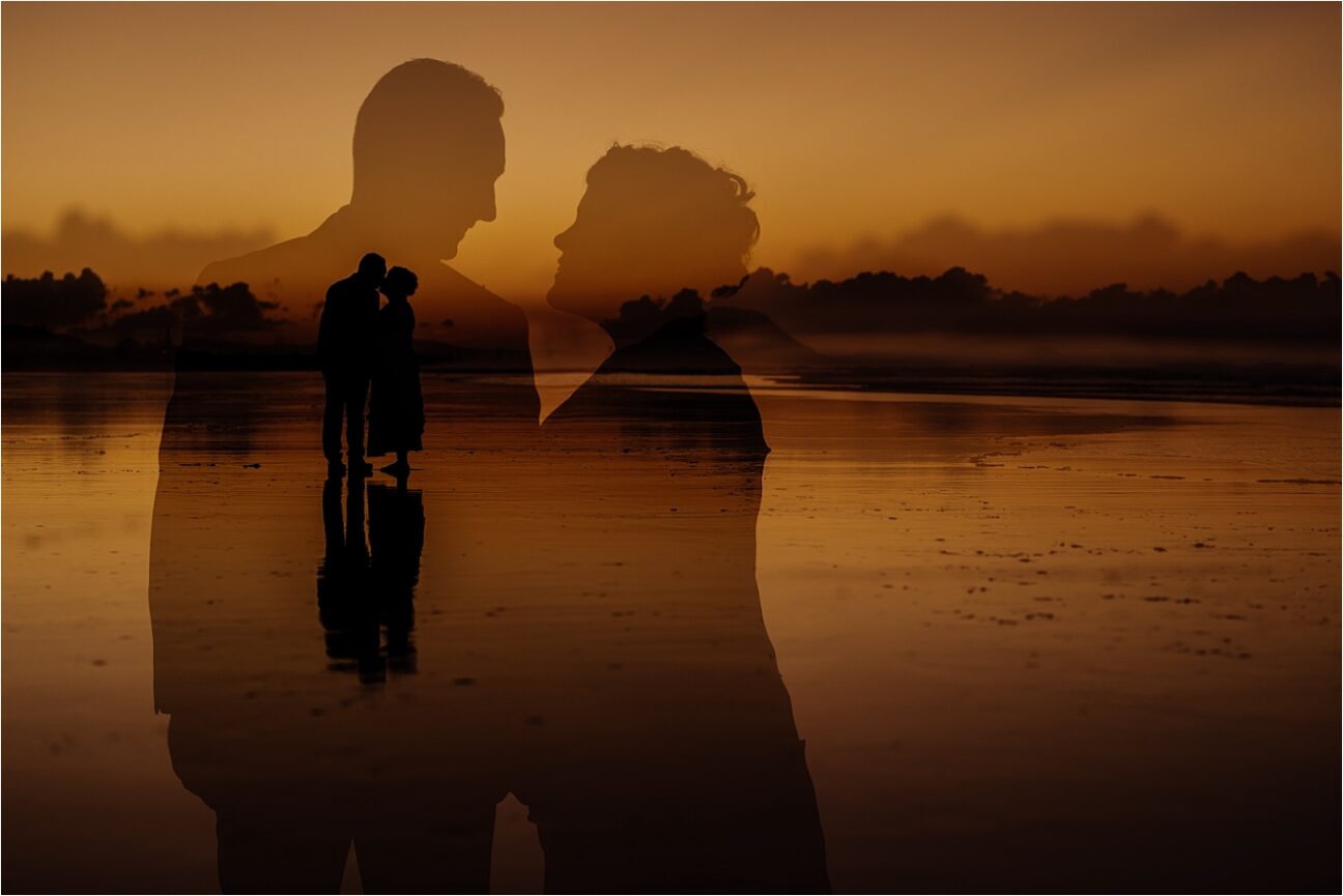 Moody sunset image at Papamoa Beach Bluebiyou Restaurant