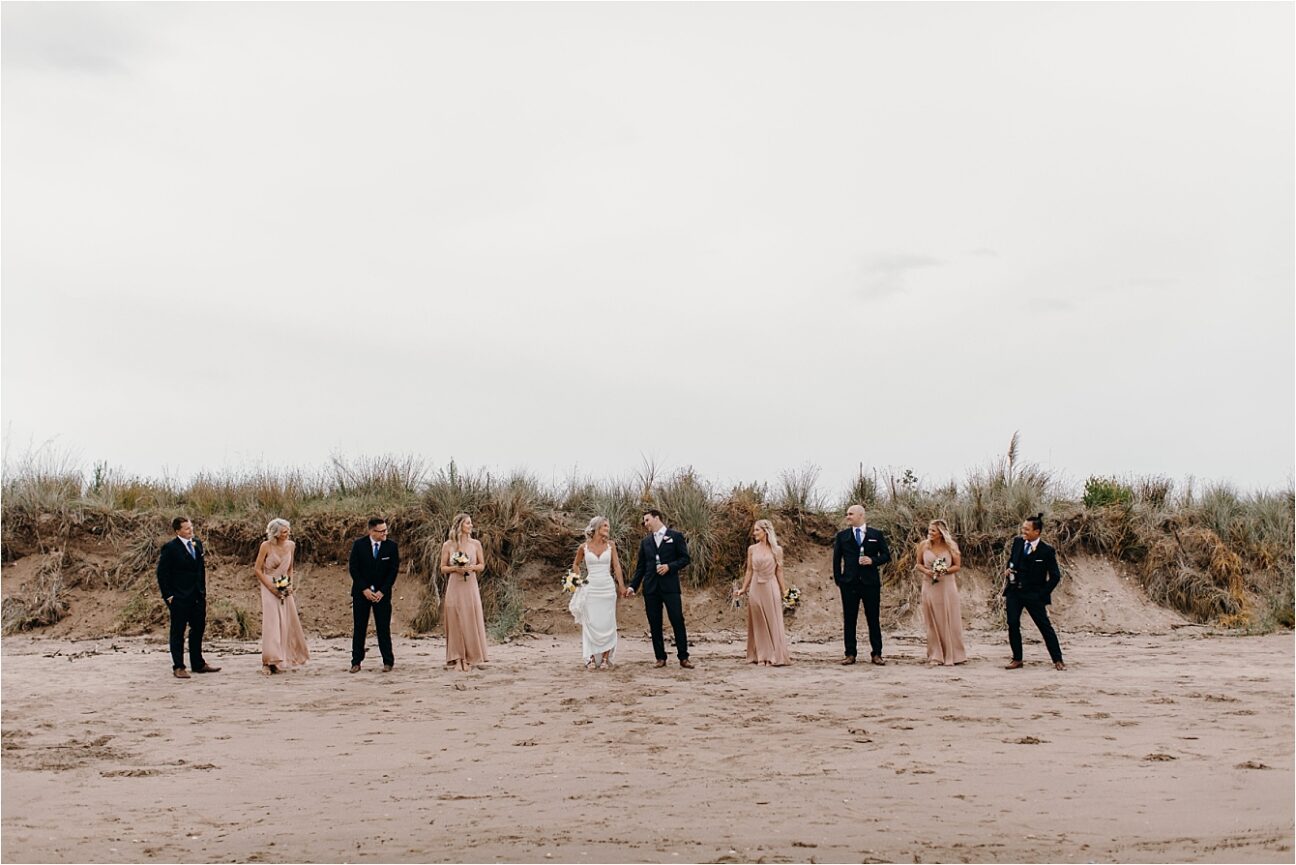 Wedding party in Blush Whitianga