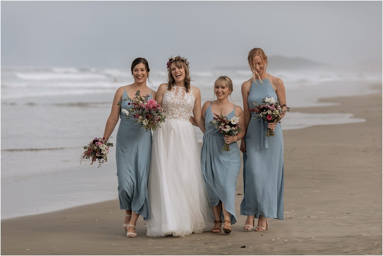 Happy bridal squad