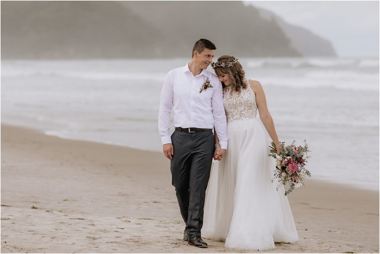 Holly and Patrick happy and romantic