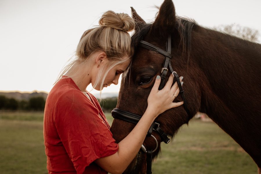 girl with horse