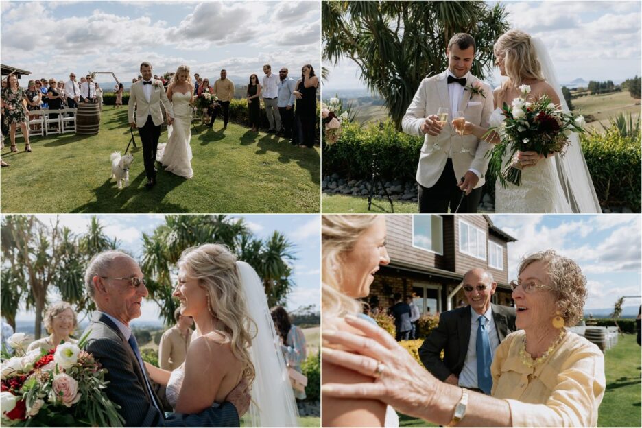 Congratulations with guests