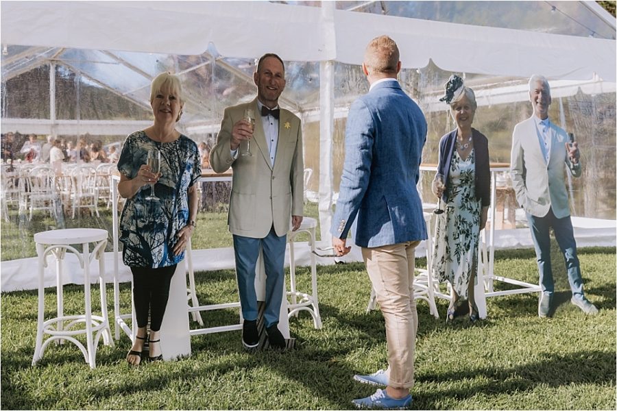 Groom feeling emotional seeing parents images