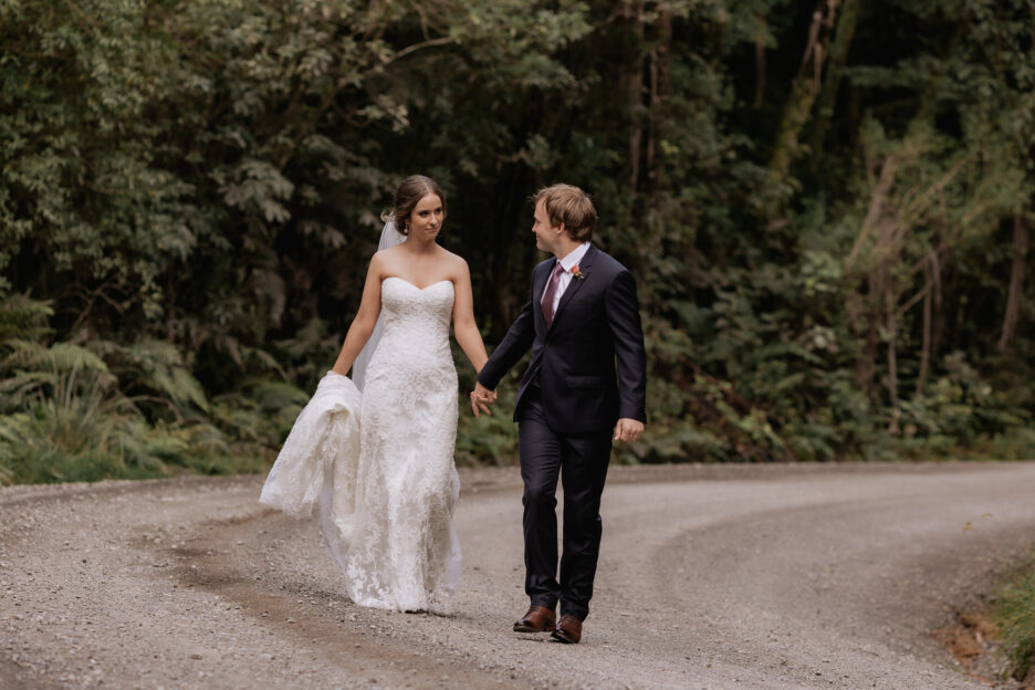Wedding photos on number two road