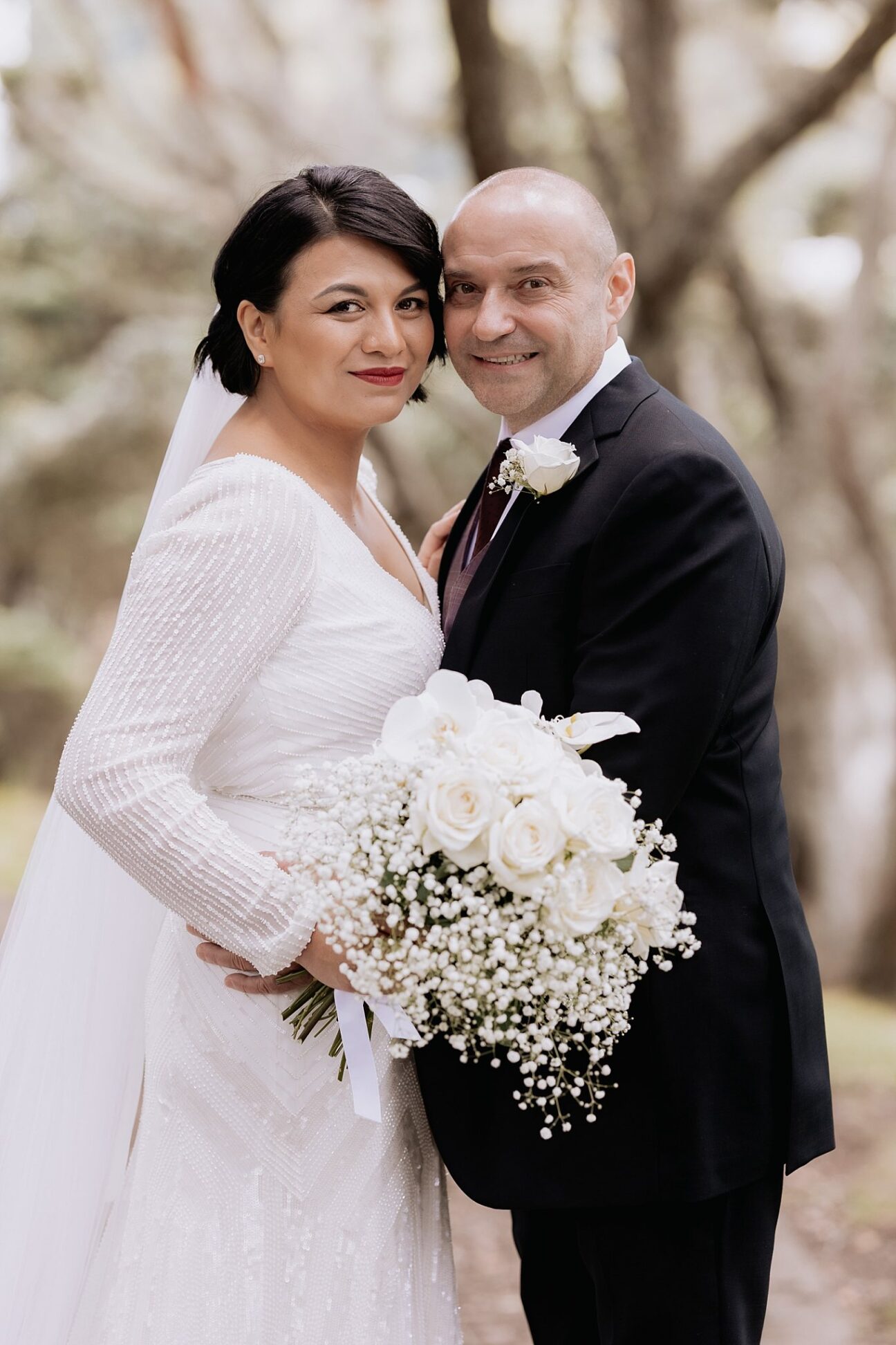 Classic wedding photos at Mount Maunganui