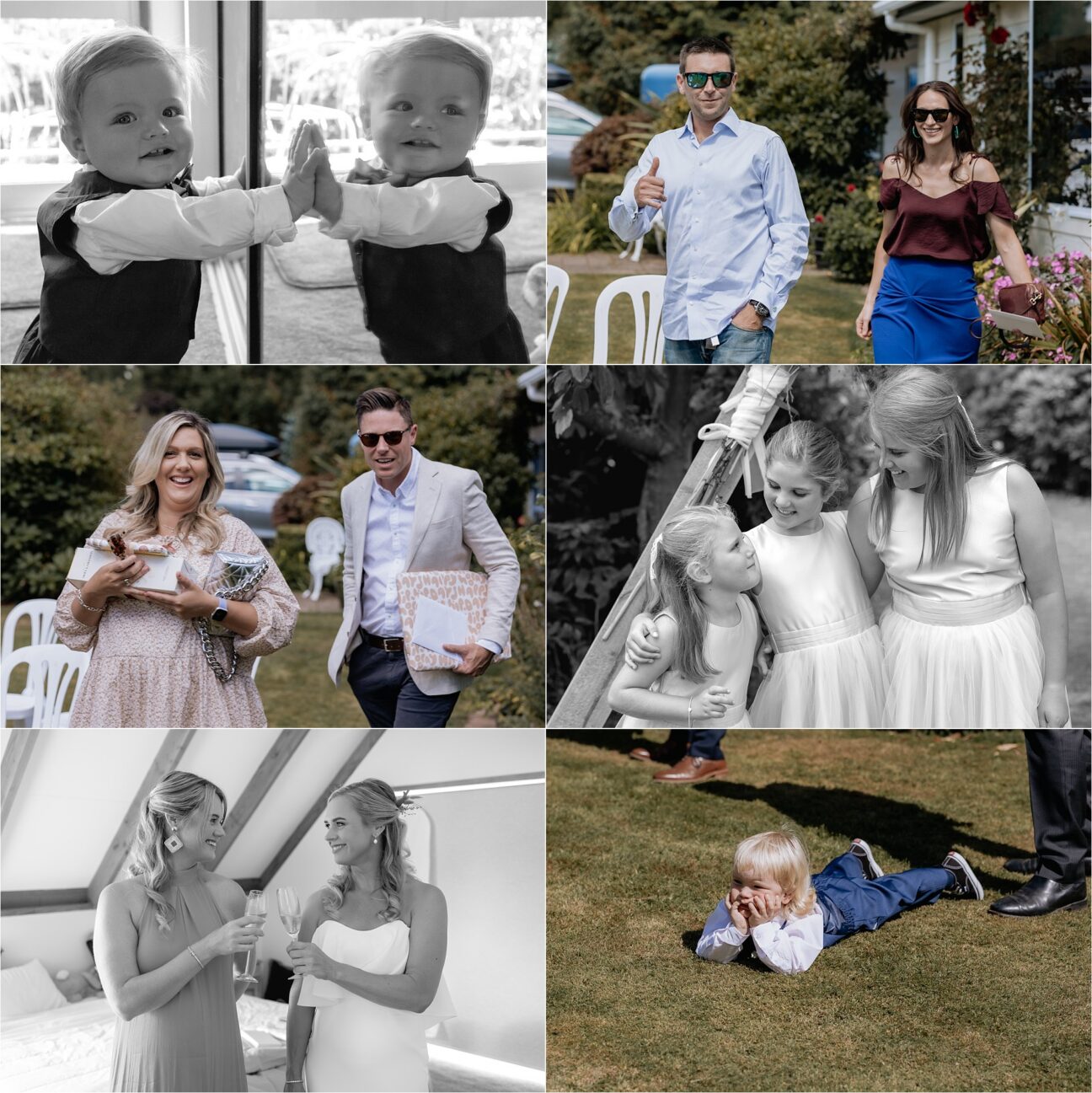 guests before wedding ceremony