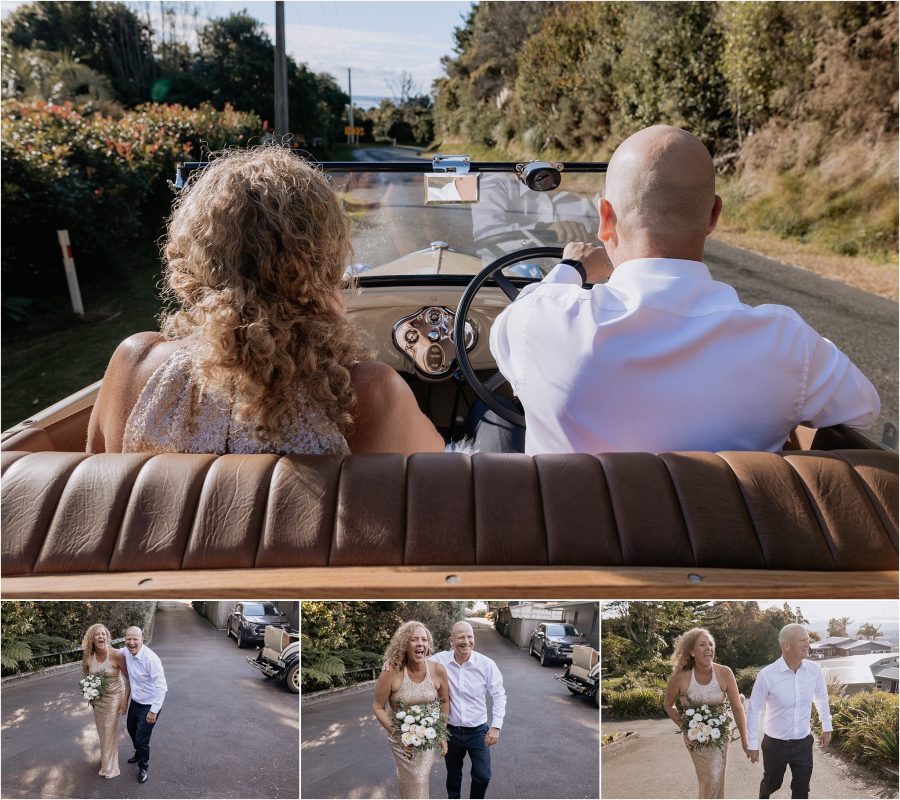 Groom surprises bride with helicopter ride