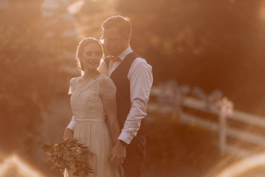 Golden hour photos at Old Forest School