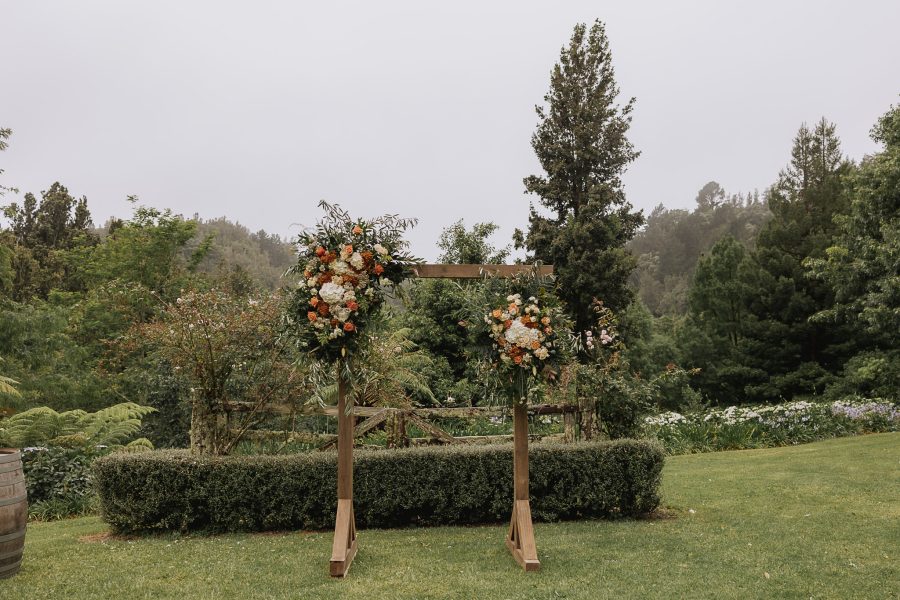 Wedding arch The Run Whakatane