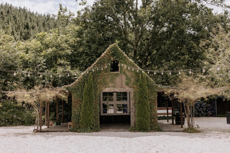 The Red Barn outdoor area at Old Forest School