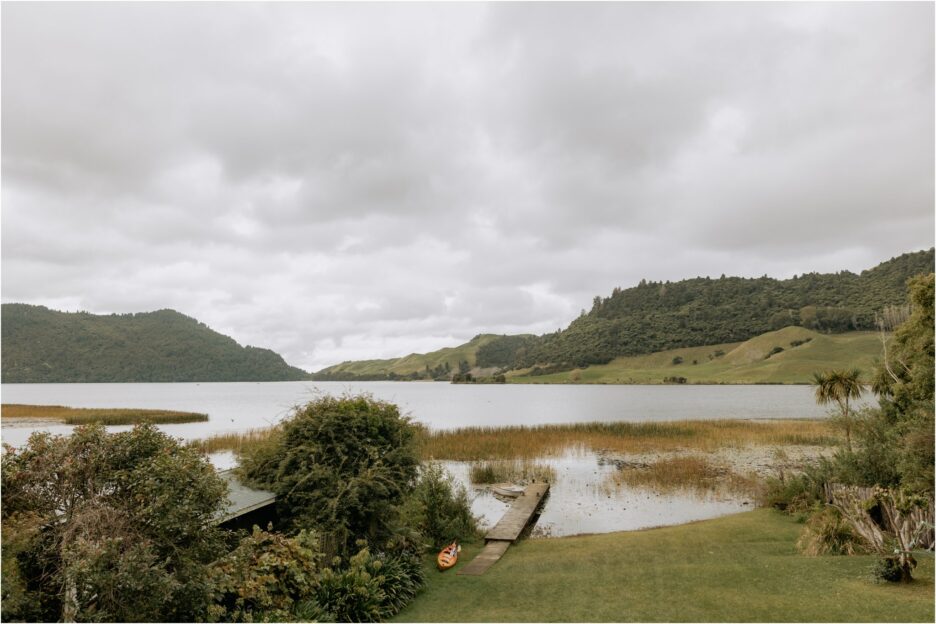 Lake Okareka by Rotorua wedding venue Longfords Estate