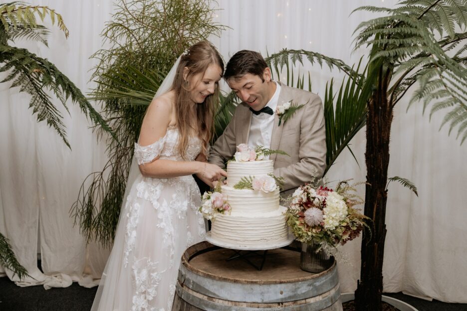 Wedding Cake cutting