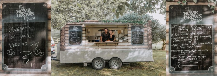 The homegrown catering food truck papamoa wedding reception