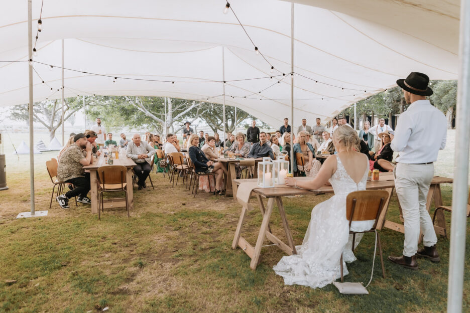 speeches in marquee