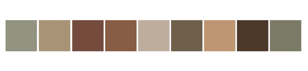 Earthy color tones for what to wear to photo session