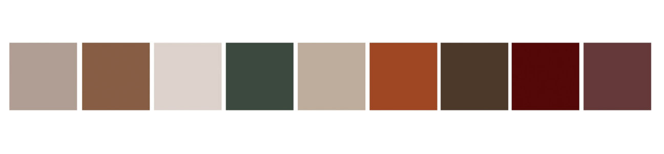 Autumn tones for what to wear to photo shoots